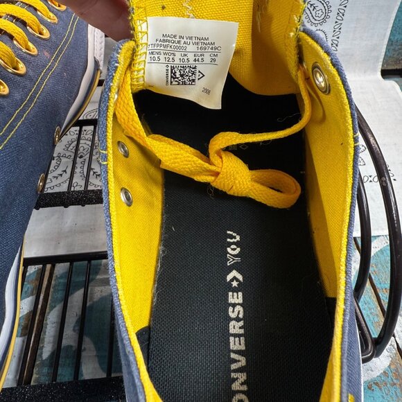 Converse Low top All-Star Custom Design Basketball Shoes Mens Size 10.5 - Picture 10 of 10